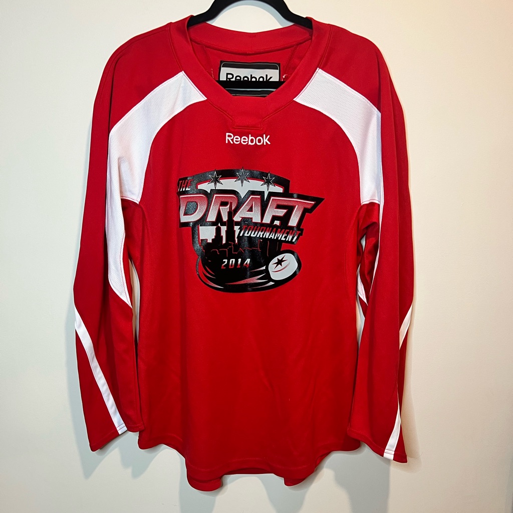 Reebok 2014 Nhl Draft Tournament Chicago Hockey Jersey Size Medium